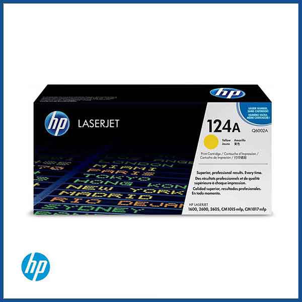  HP 124A (Q6002A) Yellow Toner Cartridge